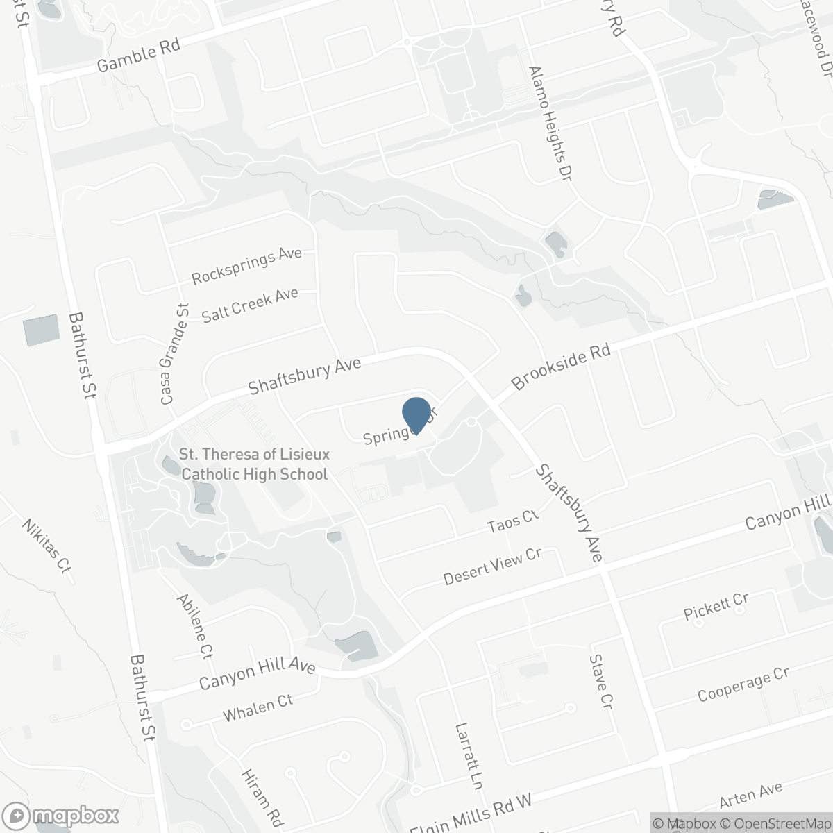 50 SPRINGER DRIVE, Richmond Hill, Ontario L4C 0G1